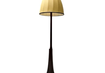 Art Deco Amsterdamse School Floor Lamp by C.H. Eckhart, 1920s